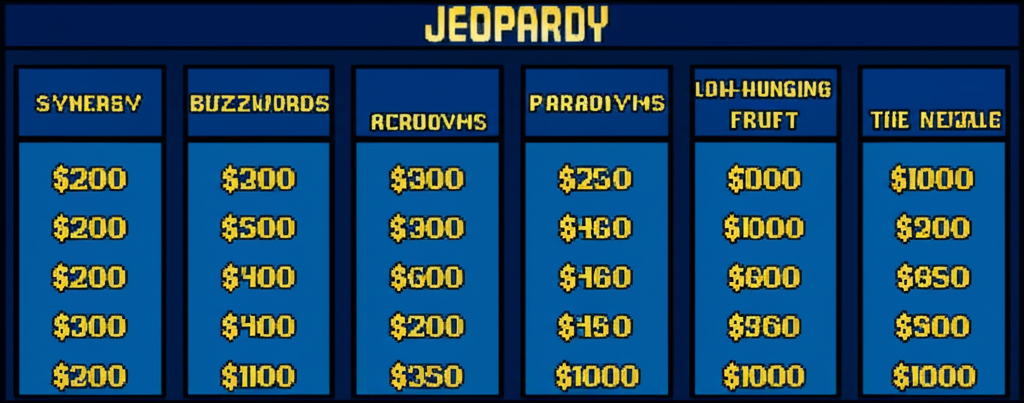 Jargon Jeopardy